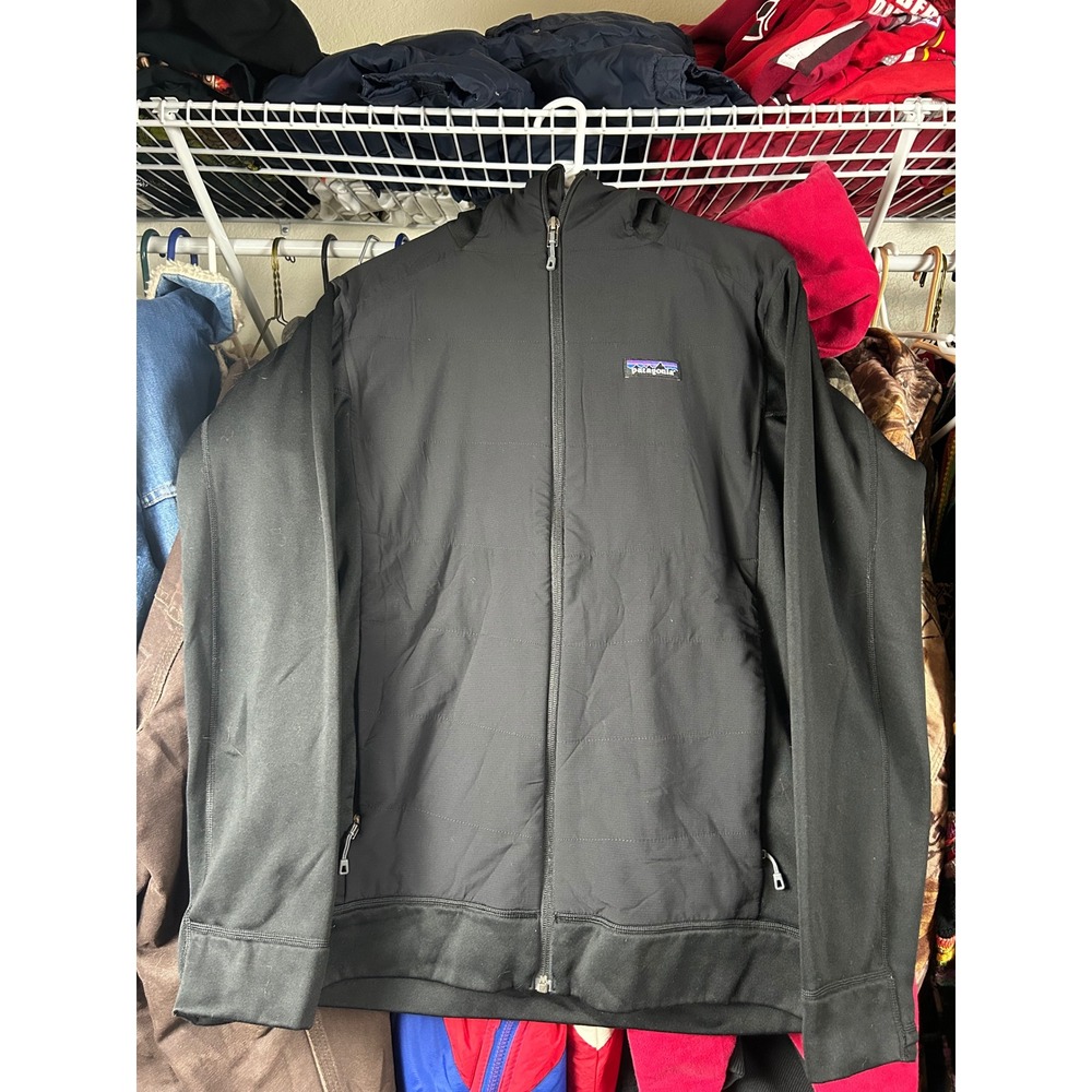 Patagonia black activewear zip up